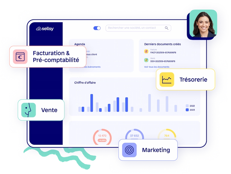 Sellsy : Une suite tout-en-un, pas cinq logiciels